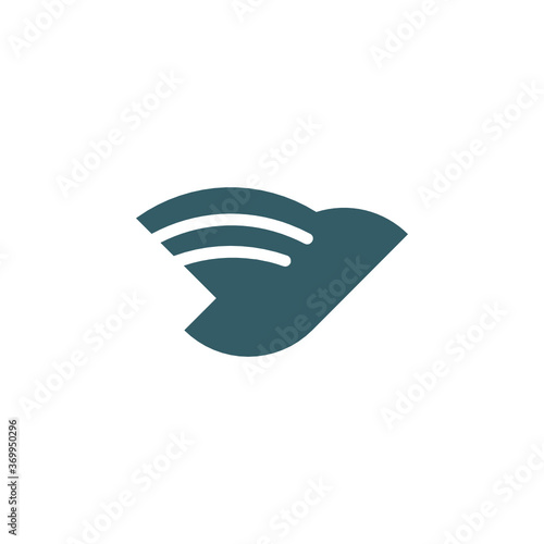 Wifi bird logo design