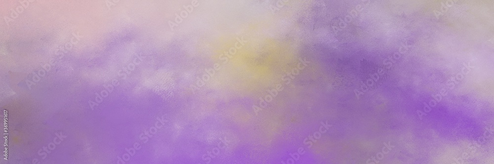 awesome abstract painting background texture with pastel purple and silver colors and space for text or image. can be used as horizontal background texture