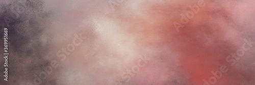 stunning vintage abstract painted background with rosy brown and old mauve colors and space for text or image. can be used as header or banner