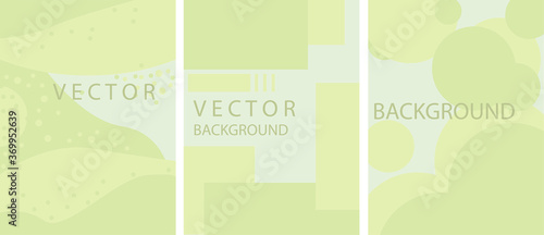 abstract background with green leaves