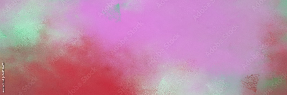beautiful abstract painting background texture with pastel violet and moderate red colors and space for text or image. can be used as horizontal background graphic