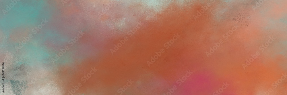 beautiful abstract painting background texture with pastel brown and moderate red colors and space for text or image. can be used as postcard or poster