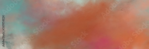 beautiful abstract painting background texture with pastel brown and moderate red colors and space for text or image. can be used as postcard or poster