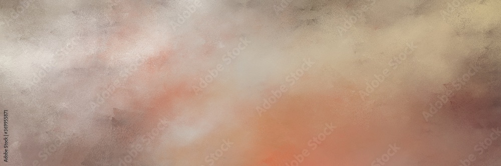 decorative abstract painting background graphic with rosy brown, old mauve and pastel gray colors and space for text or image. can be used as postcard or poster