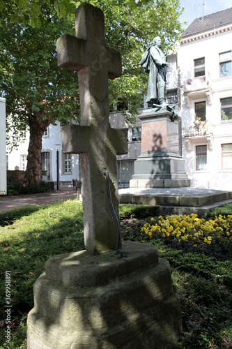 Denkmal für Generalleutnant Lingg von Linggenfeld,  Bad Hersfeld, Hessen, Deutschland, Europa photo