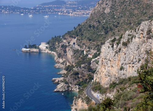 Teilansicht des Fuertentums von Monaco, Frankreich, Europa