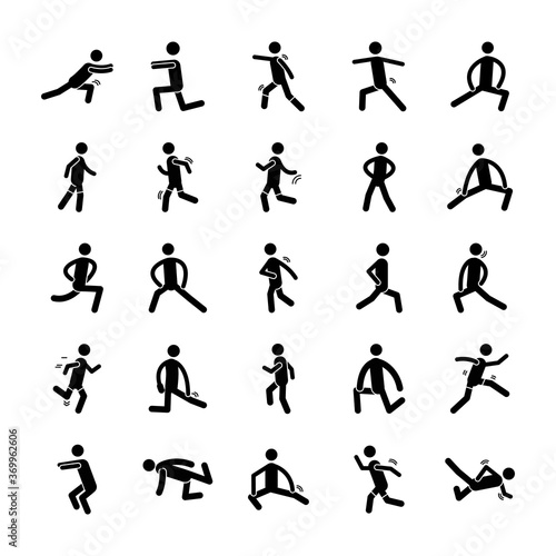 Exercise Icons Set