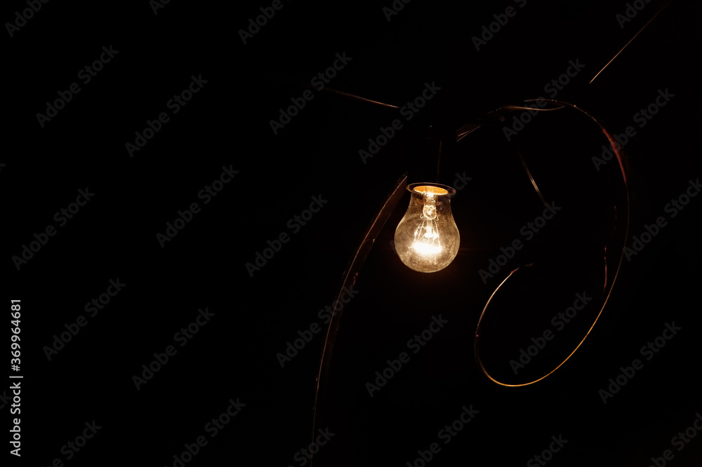 custom made wallpaper toronto digitalThe light bulb on curved post