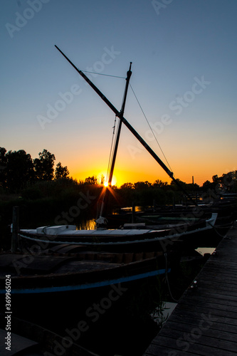 Atardecer en el puerto de Catarroja (Valencia-Spain)