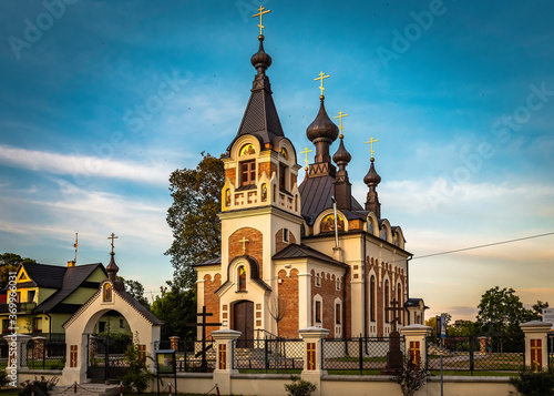 Orthodox church of the Protection of the Mother of God in Slawatycze.