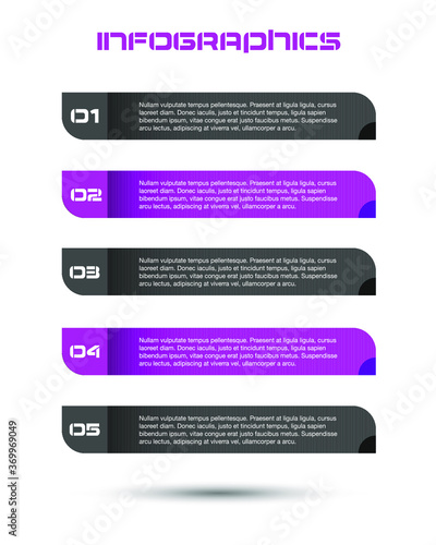 Modern Design Template, can be used for info-graphics, banners for web layout.