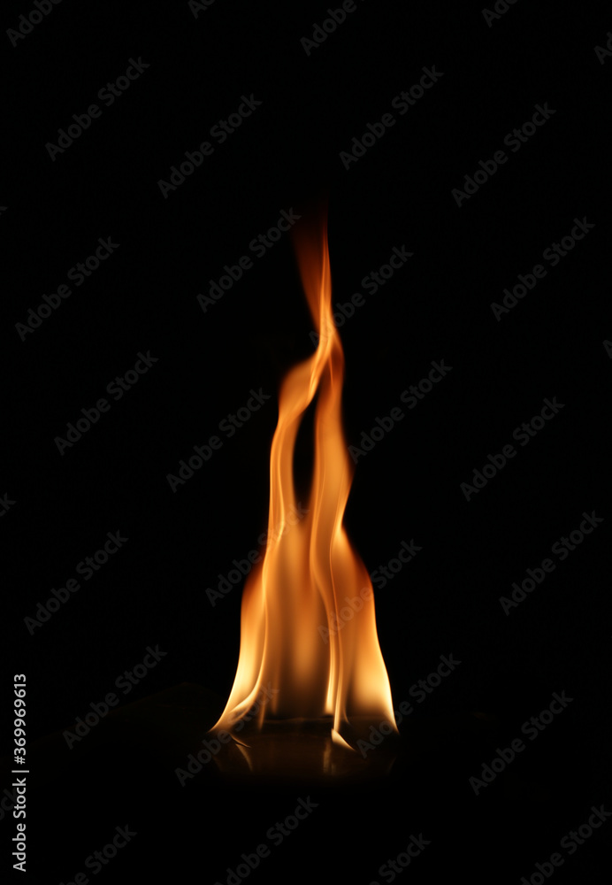 Abstract, flame fire on black background. Abstract, flame fire on black background.