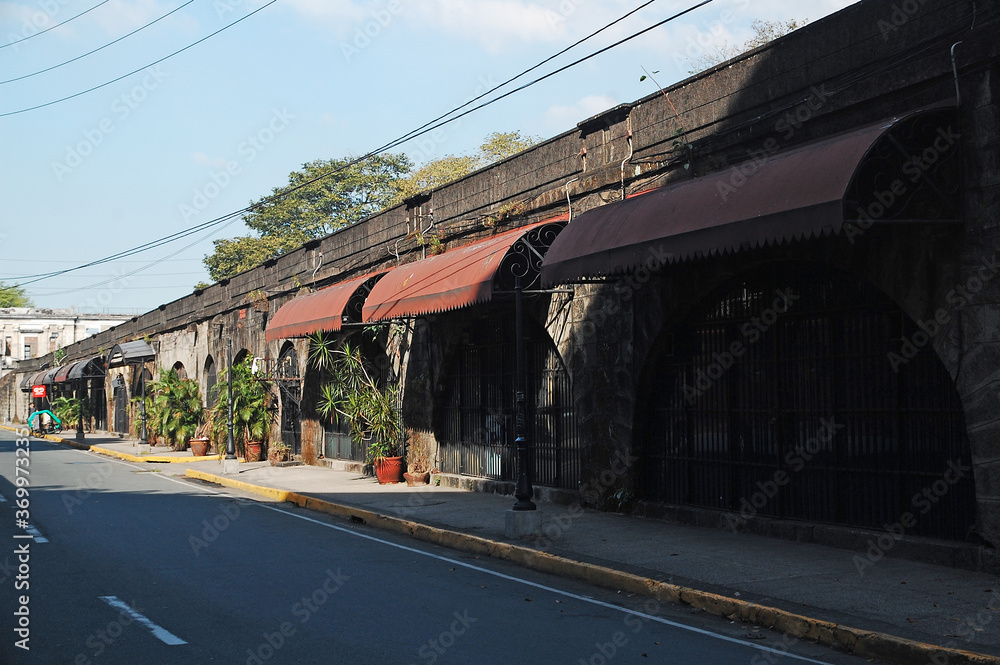 Shop facade at Intramuros in Manila, Philippines