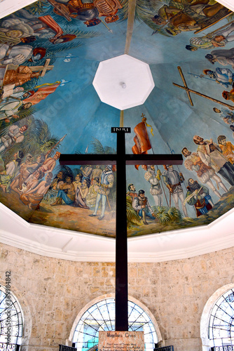 Magellan's cross in Cebu, Philippines
