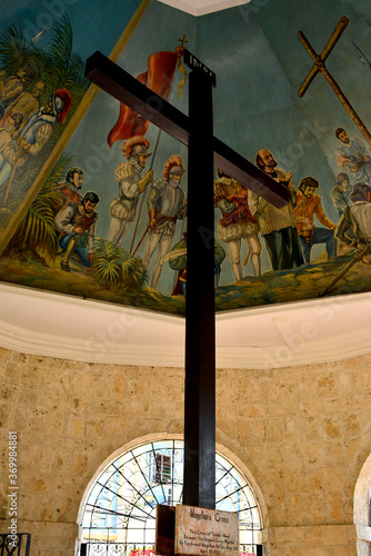 Magellan's cross in Cebu, Philippines