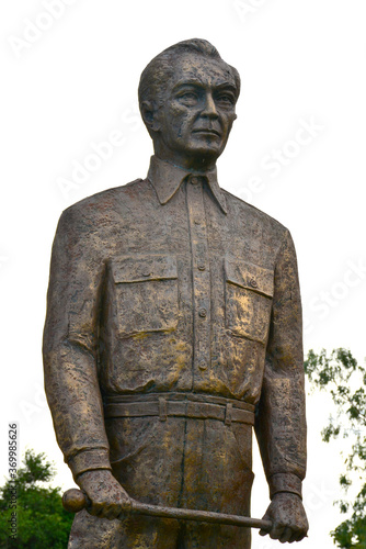 Manuel L. Quezon statue at Corregidor island in Cavite  Philippines