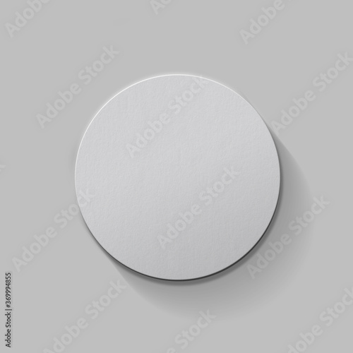 Beverage Coaster Mockup
