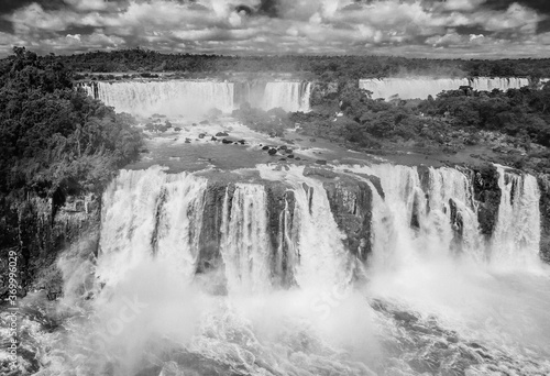 Iguassu Falls at Iguassu National Park, World Natural Heritage Site by UNESCO