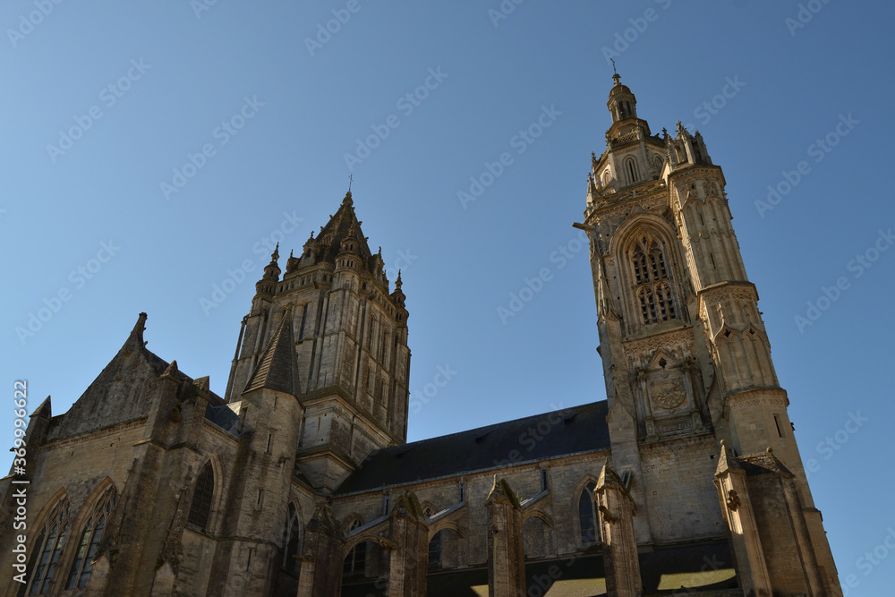 Fototapeta premium Eglise de Coutances