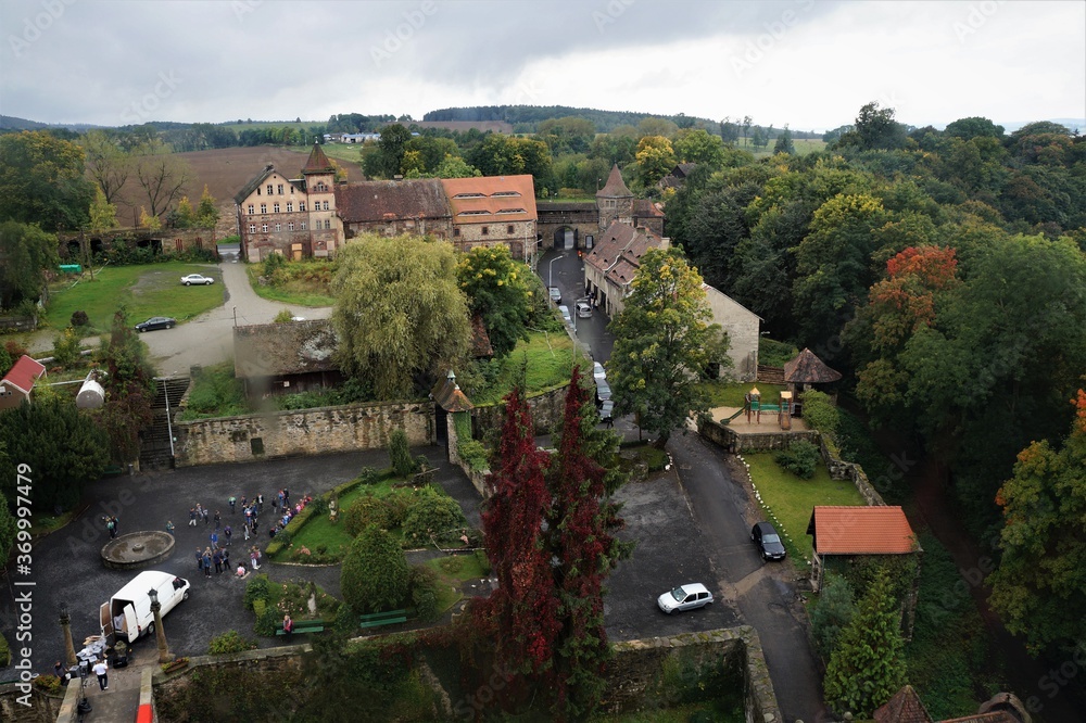 Widok z zamku Czocha 