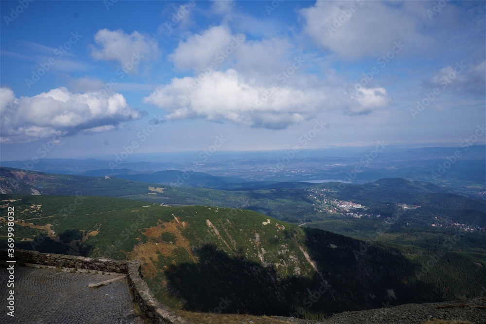 Obraz premium Widok na Góry