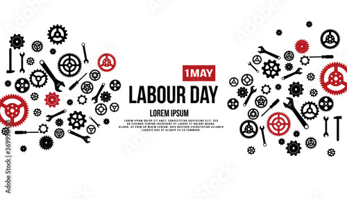 World Labour Day Vector Template.