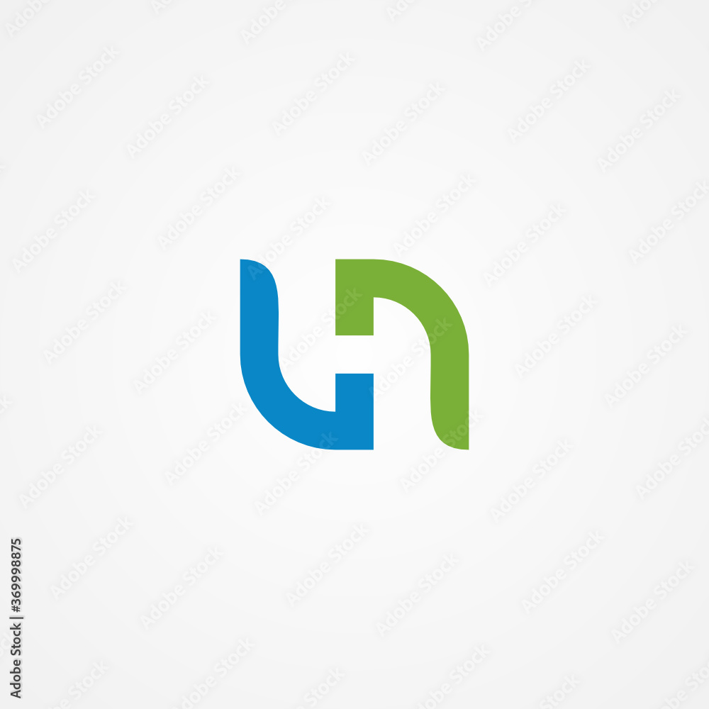 U & N letters Joint logo icon vector template for corporate logo and business card design. U & N letters Joint logo icon vector template for corporate logo and business card design.