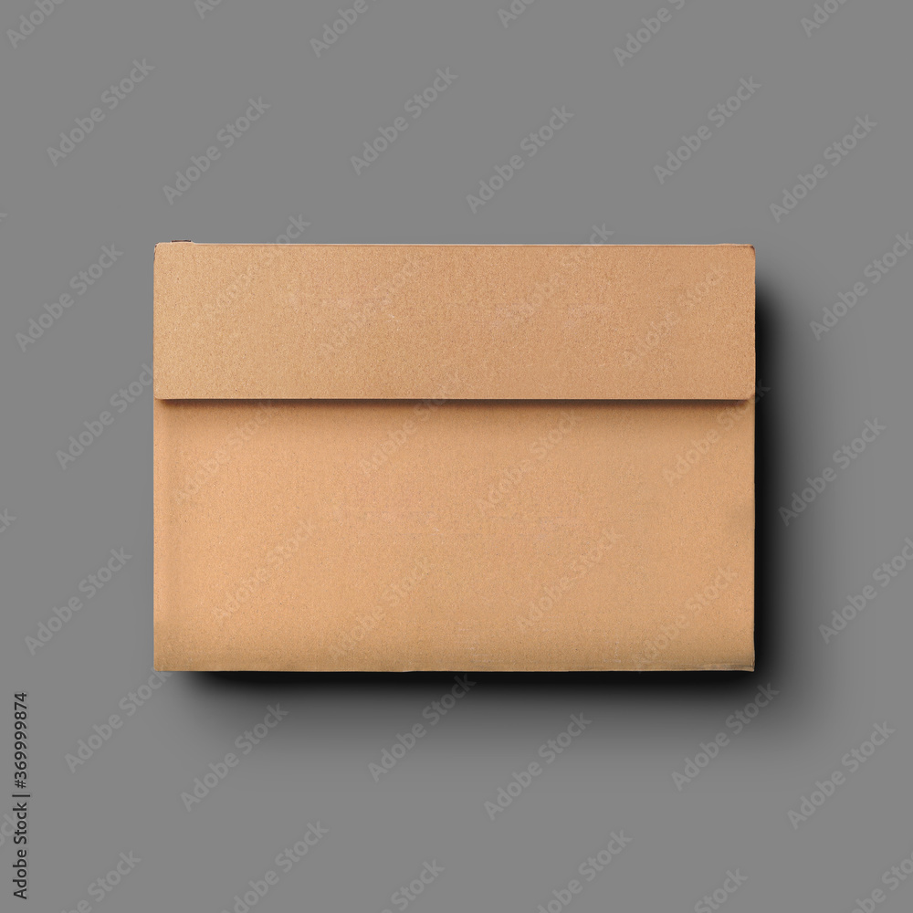 Close Front Folder Box Mockup Close Front Folder Box Mockup