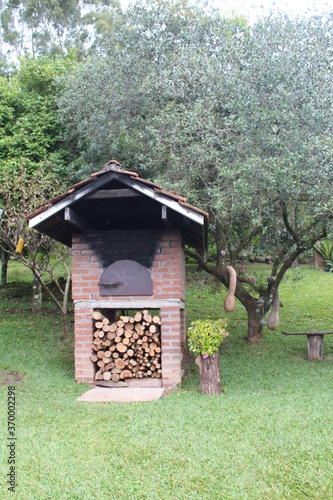 Old wood oven