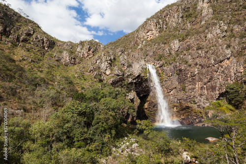 Fundao Waterfall - Serra da Canastra National Park - Minas Gerais - Brazil