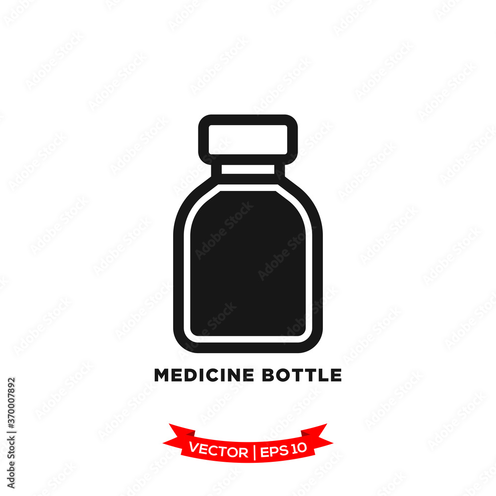 medicine bottle icon vector logo template
medicine bottle icon vector logo template
