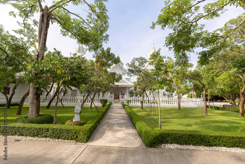 Wat Rong Khun,the White Temple Chiang Rai, Thailand 
