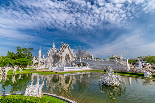 Wat Rong Khun,the White Temple Chiang Rai, Thailand 