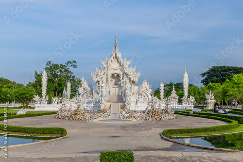Wat Rong Khun,the White Temple Chiang Rai, Thailand 
