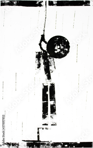 black and white grunge background