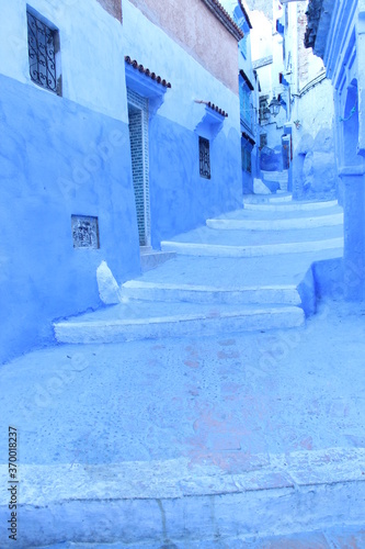 The Blue Pearl Chefchaouen Morocco Blue doors, Most Beautiful City, Jewish © Heather