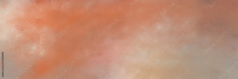amazing abstract painting background graphic with rosy brown, baby pink and peru colors and space for text or image. can be used as header or banner
