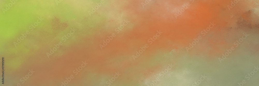 awesome abstract painting background texture with peru, dark khaki and tan colors and space for text or image. can be used as horizontal header or banner orientation