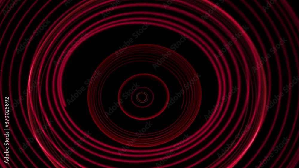 Red Circles Hypnotize in 4K Red Circles Hypnotize in 4K
