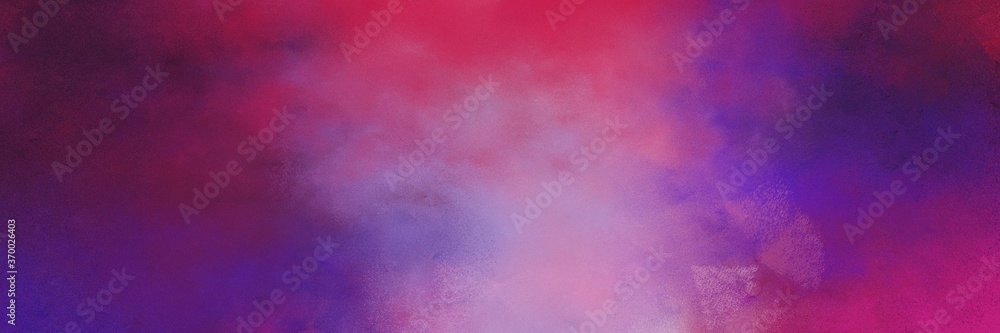 stunning vintage abstract painted background with dark moderate pink, old mauve and mulberry  colors and space for text or image. can be used as header or banner
