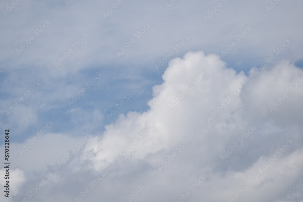 blue sky with clouds