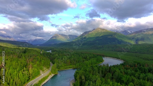 Summer wilderness views from Alaska 