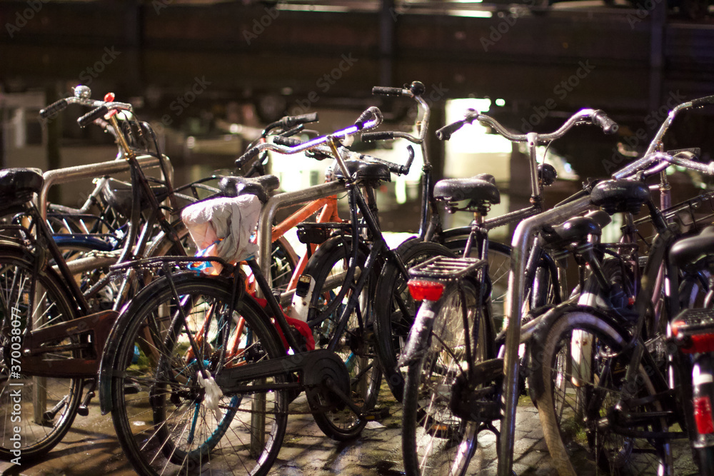 Obraz premium Amsterdam day and night