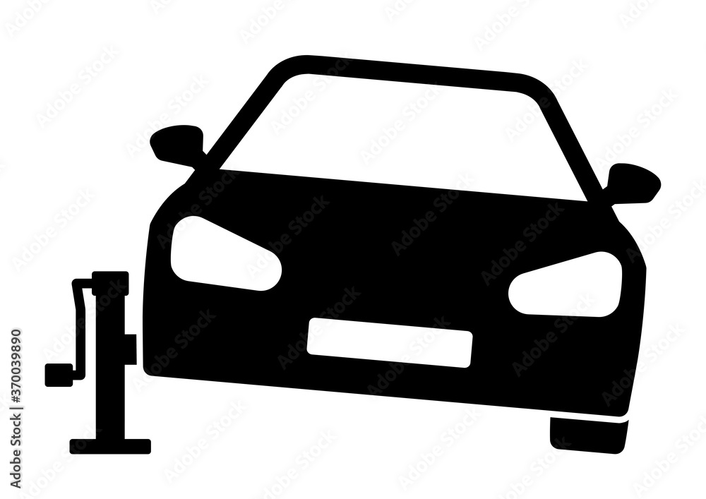 gz876 GrafikZeichnung - car jack / vehicle jack - wheel repair icon. - simple car service symbol - car jack lift / change tyre - remove tire car wheels. - breakdown of a vehicle on a street. - g9853 gz876 GrafikZeichnung - car jack / vehicle jack - wheel repair icon. - simple car service symbol - car jack lift / change tyre - remove tire car wheels. - breakdown of a vehicle on a street. - g9853