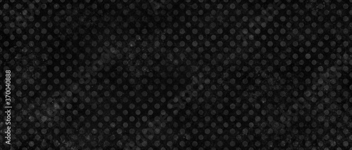 abstract black grunge background in gray dot. Dotted background