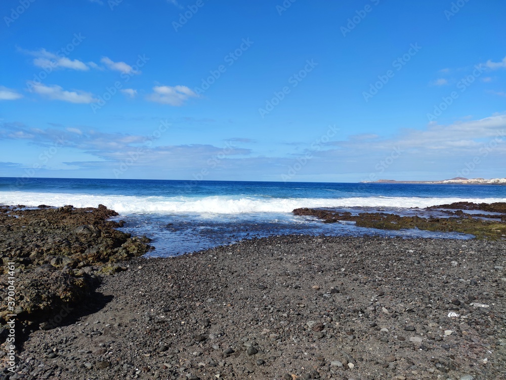 beach and sea