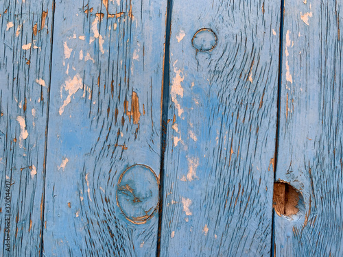Close up of Rustic Blue Woo...