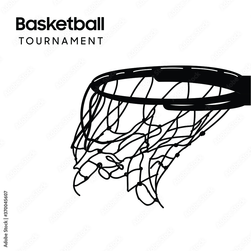 Basketball tournament banner. Sport. Vector illustration Stock Vector Adobe Stock