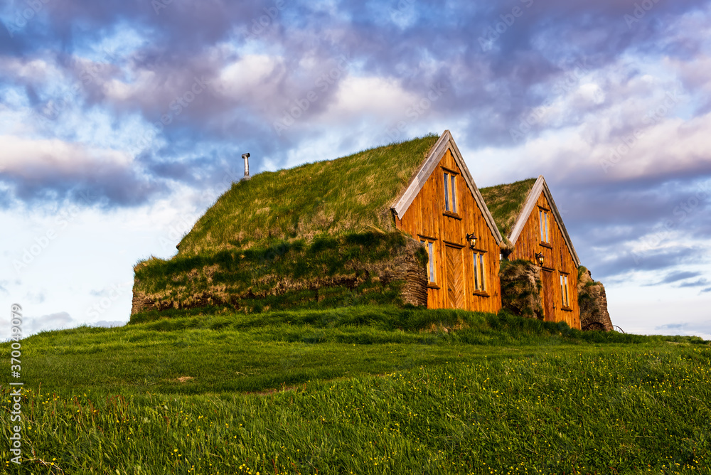 Icelandic turf houses Icelandic turf houses