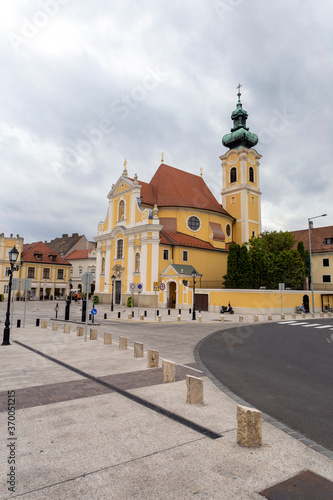 Carmelite church in Gyor, Hungary